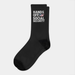 Hands-Off-My-Social -Security-retro Socks