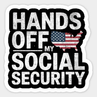 Hands-Off-My-Social -Security-retro Magnet