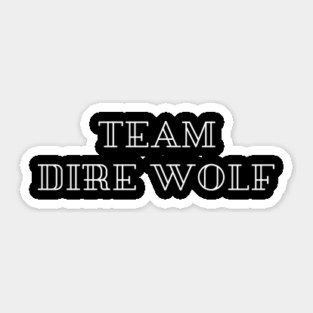 Dire-Wolf Sticker