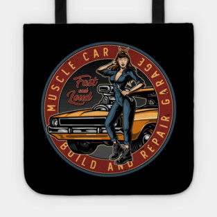 Muscle Car Garage Tote