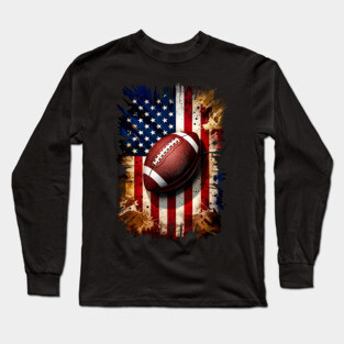 American Football, USA Football Long Sleeve T-Shirt