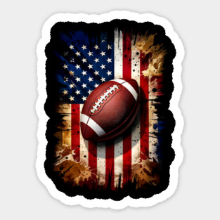 American Football, USA Football Magnet