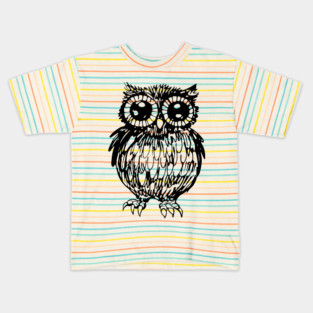 Halloween owl Kids T-Shirt