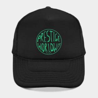 Prestige Worldwide Logo – Funny Step Brothers Design for Will Ferrell Comedy Fans Hat