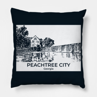 Peachtree City - Georgia Pillow
