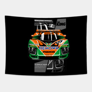 Mazda 787B Le Mans 91 Tapestry