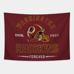 Washington redskins 1937 forever Vintage Tapestry