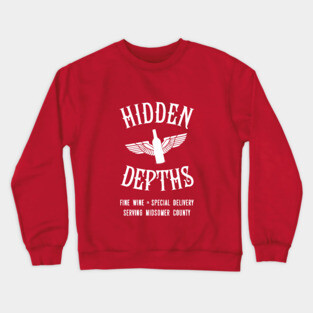 Hidden Depths Wine Delivery (Midsomer Murders) Crewneck Sweatshirt