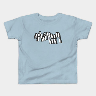 resist penguin Kids T-Shirt