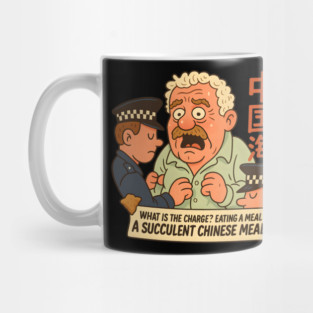 Democracy Manifest - A SUCCULENT CHINESE MEAL Metal Mug