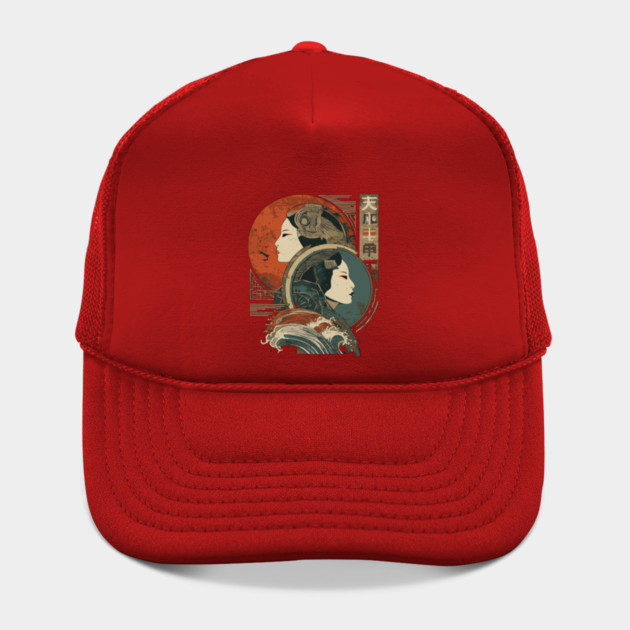 Gemini Zodiac with Duality Faces – Japanese Fusion by TuncGK