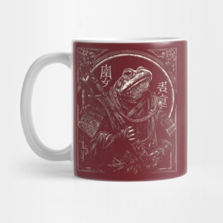 Wise Frog Monk – Eastern Zodiac Inspired Art Mug