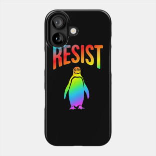 Resist-Penguin Phone Case