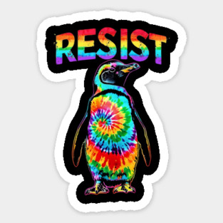 Resist-Penguin Magnet