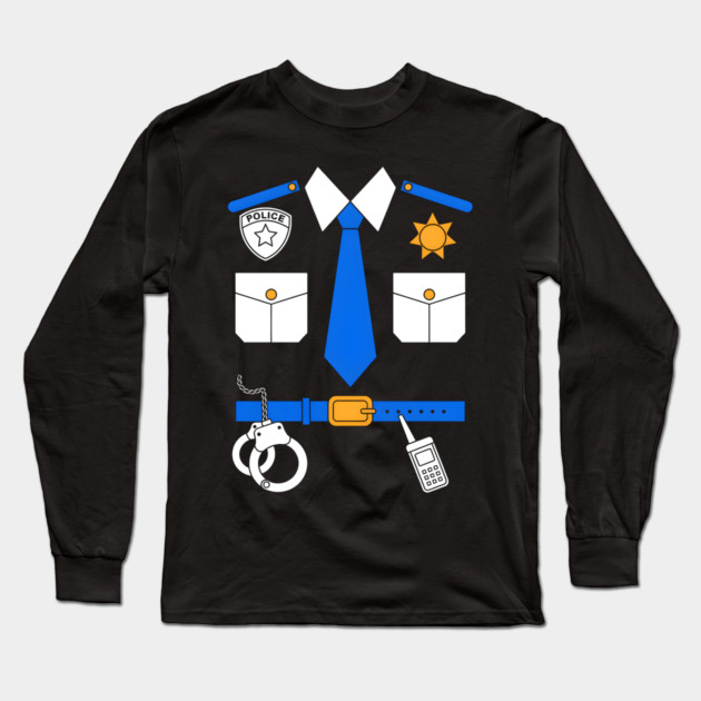 police uniform Long Sleeve T-Shirt by MakerMind8.2