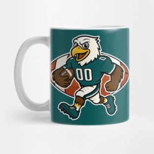 Fierce Eagle Football Mascot – Fly, Eagles Fly! Mug