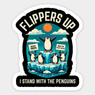 Resist-Penguin Magnet