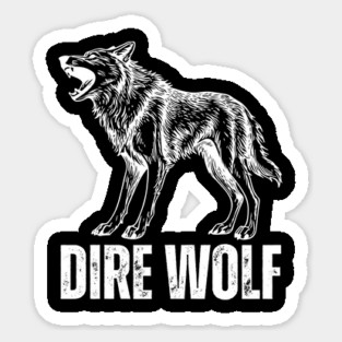 Dire-Wolf Sticker