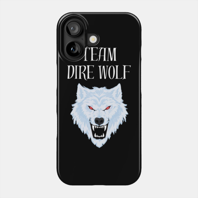 Dire-Wolf Phone Case by Creatifly Graphic Tees