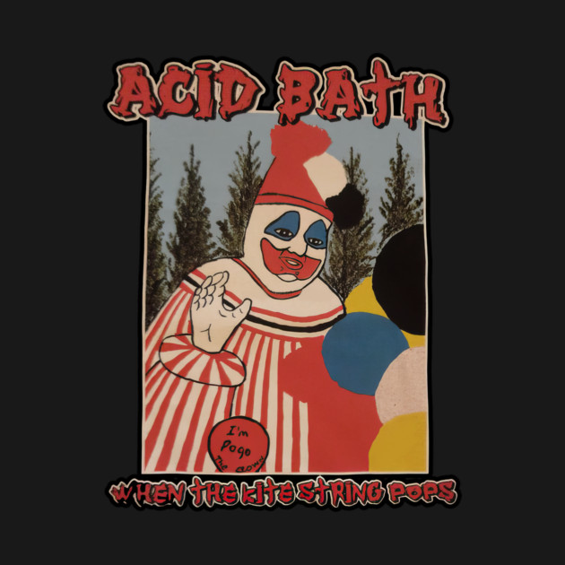 Acid Bath T Shirts Cotton Clothes Novelty Summer T-Shirt Black