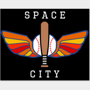Houston Astros Space city Posters and Art