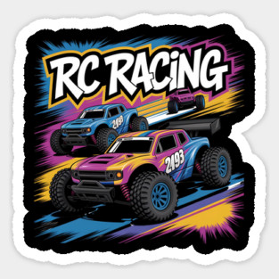 RC Racing Sticker