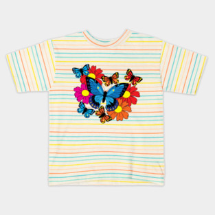 Butterflies Kids T-Shirt