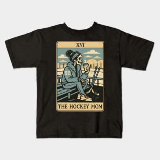 The Hockey Mom Tarot Card Kids T-Shirt