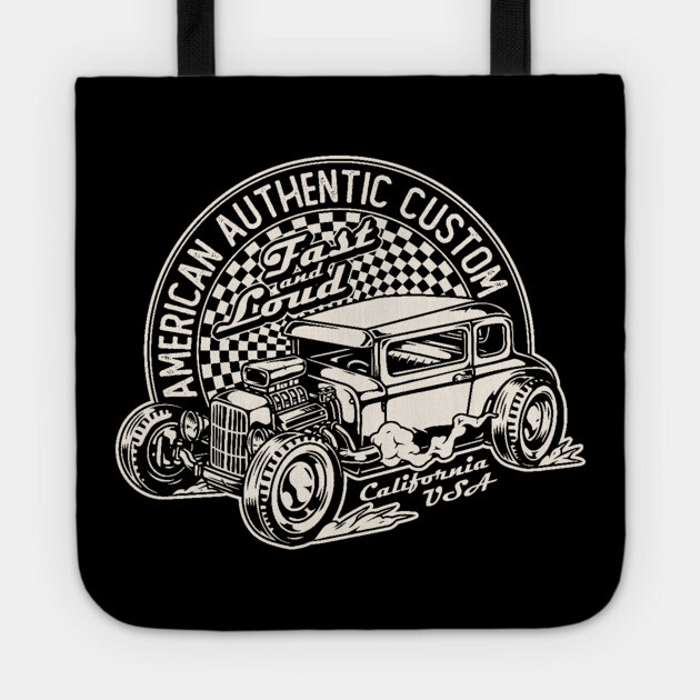 American Custom Hot Rod Tote by Timeless Chaos