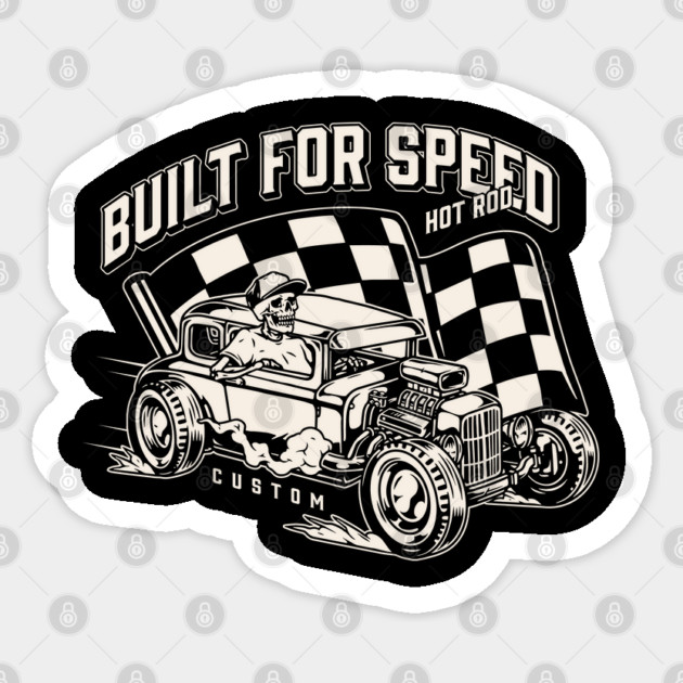 Built For Speed Sticker by Timeless Chaos