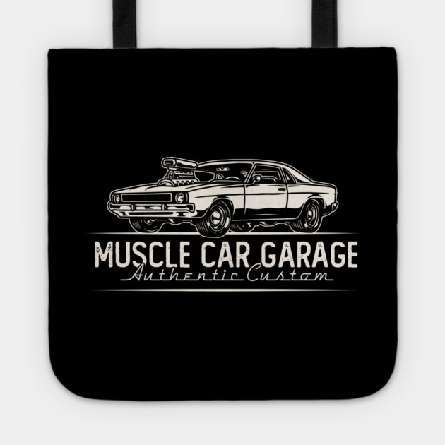 Muscle Car Garage Tote by Timeless Chaos