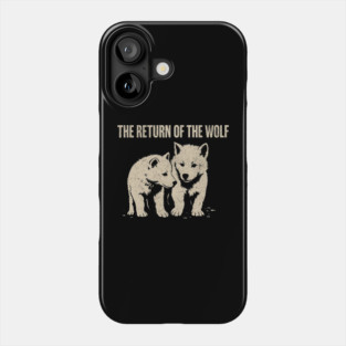 The-Return-of-the-Dire-Wolf-Retro-Vintage Phone Case