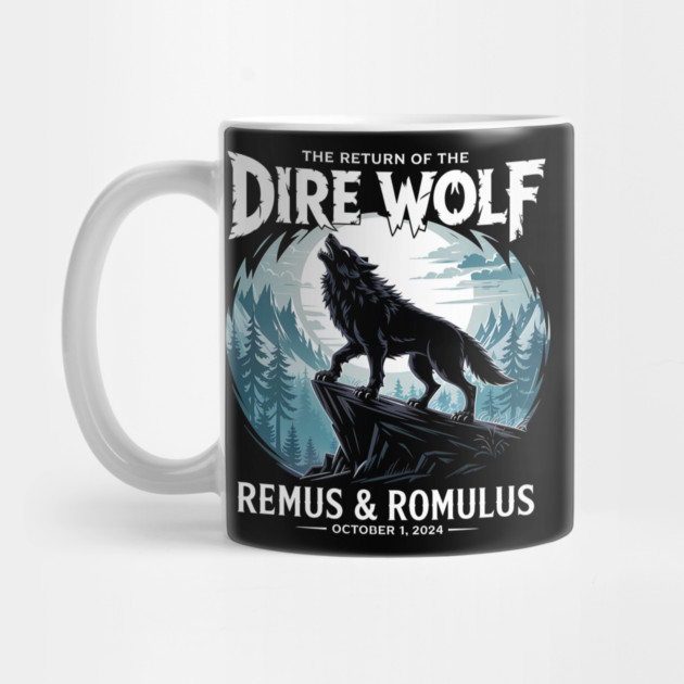The Return of the Dire Wolf – Remus & Romulus Dire Wolf by ArtistTee ⭐⭐⭐⭐⭐