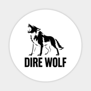 Dire Wolf Magnet