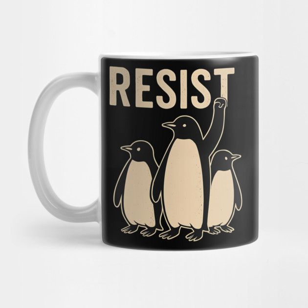 Resist Penguin by ArtistTee ⭐⭐⭐⭐⭐