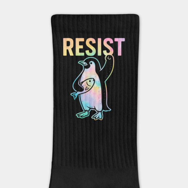 Resist-Penguin by ArtistTee ⭐⭐⭐⭐⭐