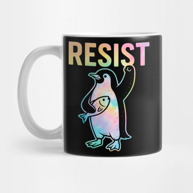 Resist-Penguin by ArtistTee ⭐⭐⭐⭐⭐