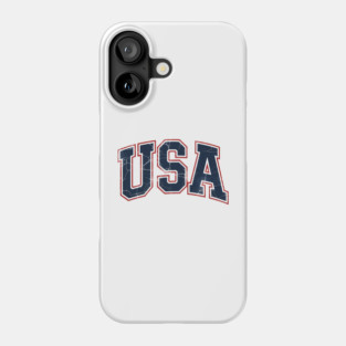 USA for patriotic Independence day on 4th of July Phone Case