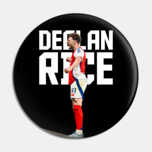 Declan Rice Vector Art Pin