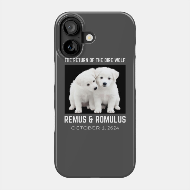 Dire-Wolf Phone Case by Creatifly Graphic Tees