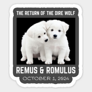 Dire-Wolf Sticker