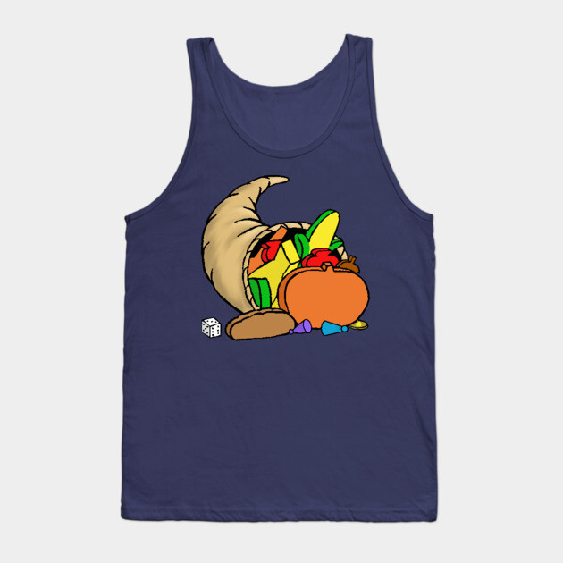 Board Game Cornucopia Tank Top by Board Game Blitz