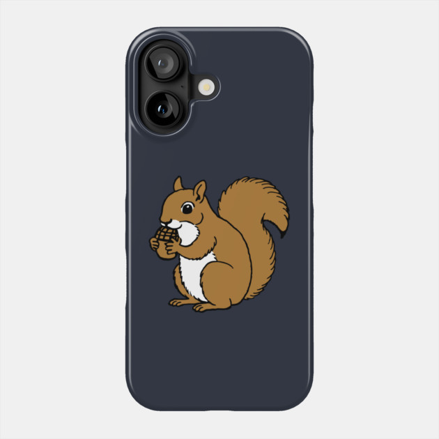 Nuts about Squirrels Phone Case by DonWillisJrArt