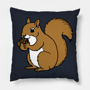 Nuts about Squirrels Pillow