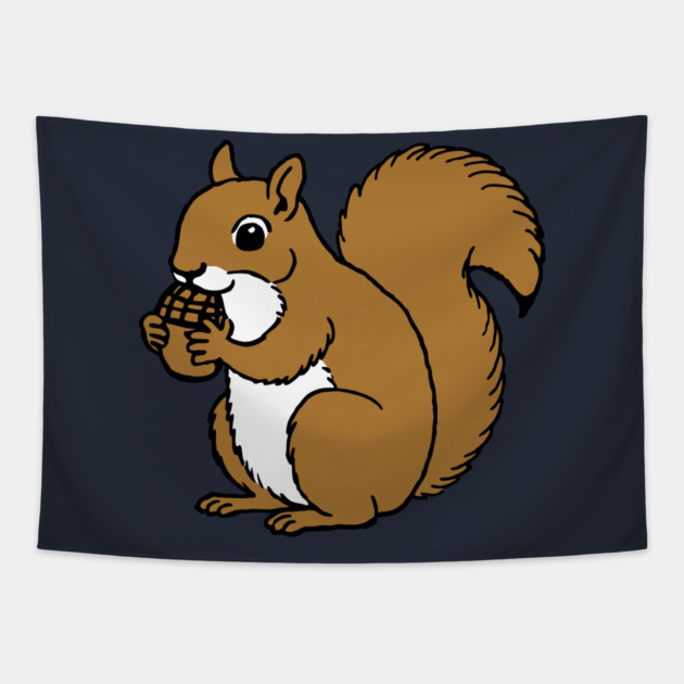 Nuts about Squirrels Tapestry by DonWillisJrArt