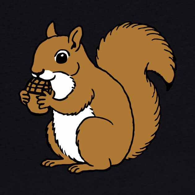 Nuts about Squirrels by DonWillisJrArt