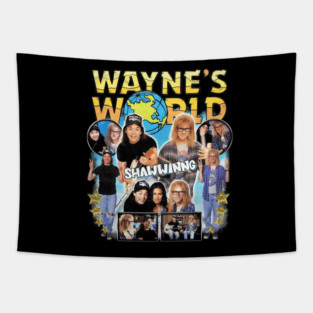 Waynes World Tapestry