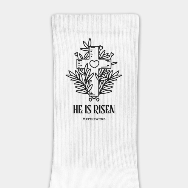 He is Risen - Cross by NEZ-TEES