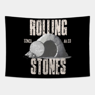 The Stone Was Rolled Away Funny Easter Tapestry