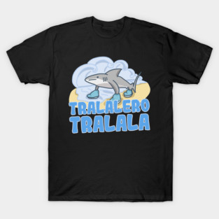 Tralalero Tralala Shark Anime Style T-Shirt
